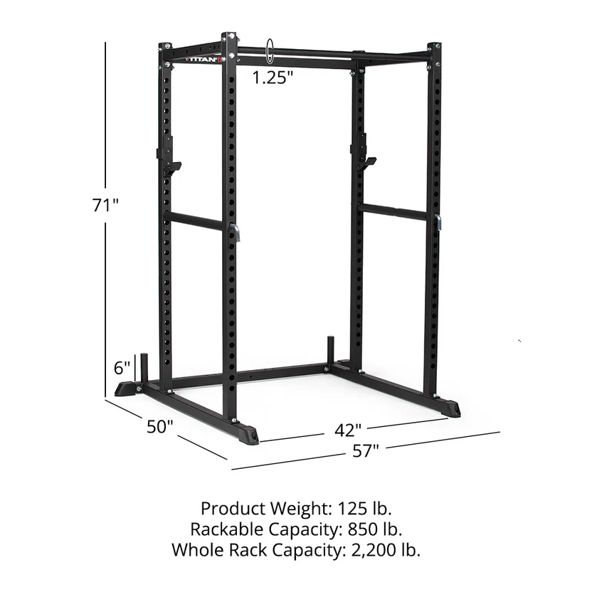 T-2 Series Power Rack | 71" Black - Image 3